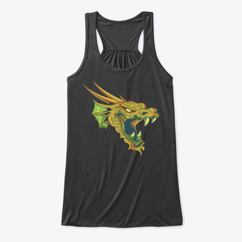 Angry Dragon Head