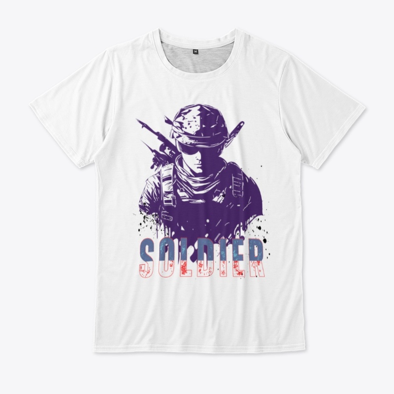 Soldier 🪖 T-shirt 👕 design 