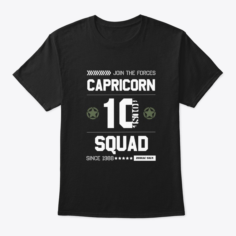 Zodiac Majesty Capricorn Squad White