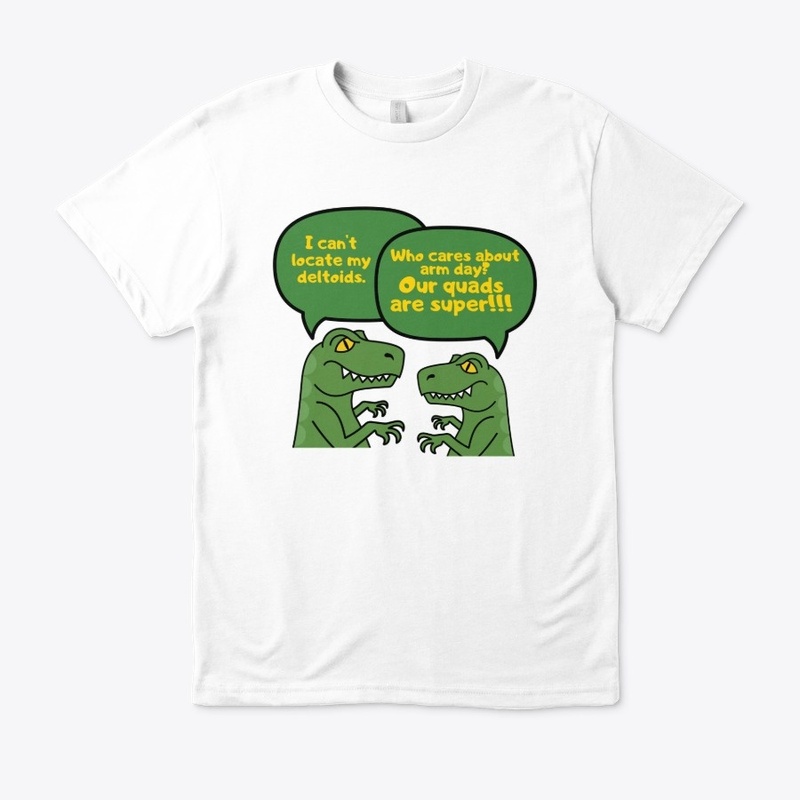 T REX FORGOT ARM DAY - FUNNY FITNESS
