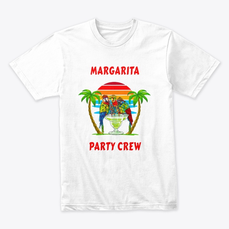Margarita Party Crew – Parrots Drinking