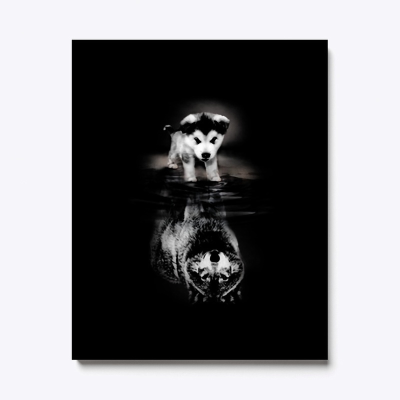 BE YOURSELF ! DOG - WOLF