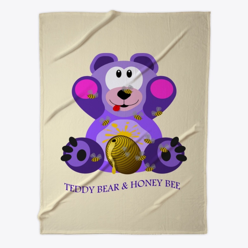 TEDDY BEAR & HONEY BEE