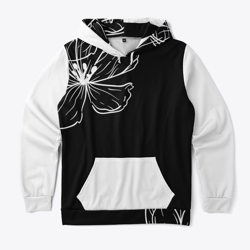 flower pattern t-shirt