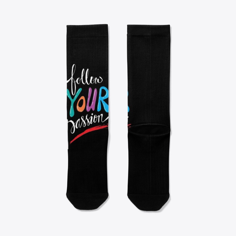 "Follow Your Passion: Inspirational Tee"