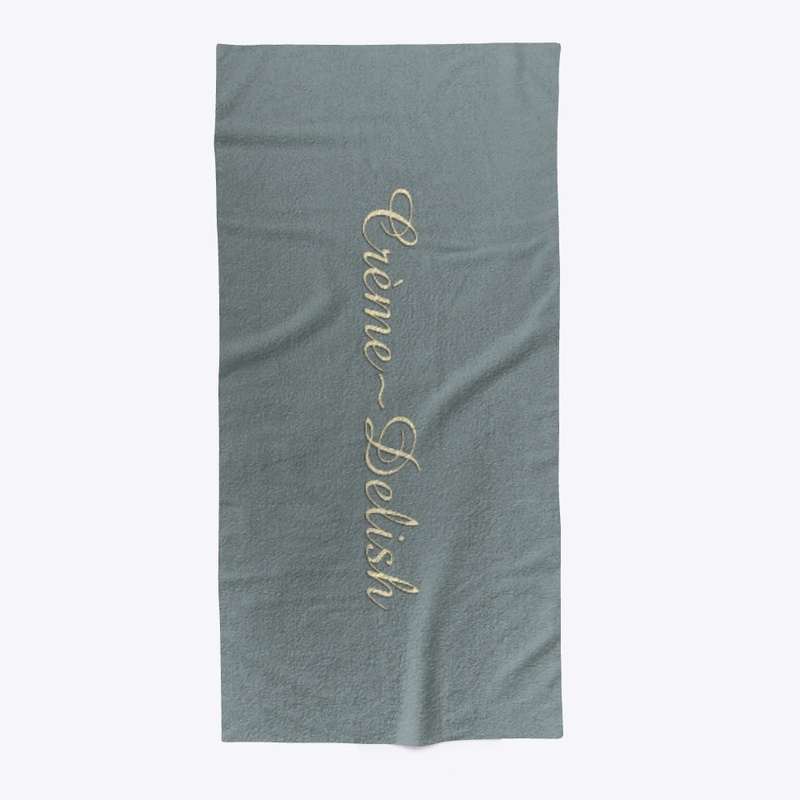 Crème~Delish Beach Towel