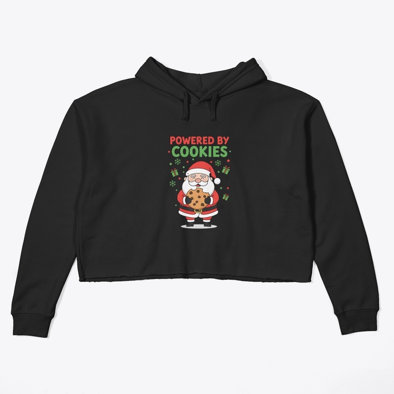 Funny Santa Cookies Christmas Hoodie