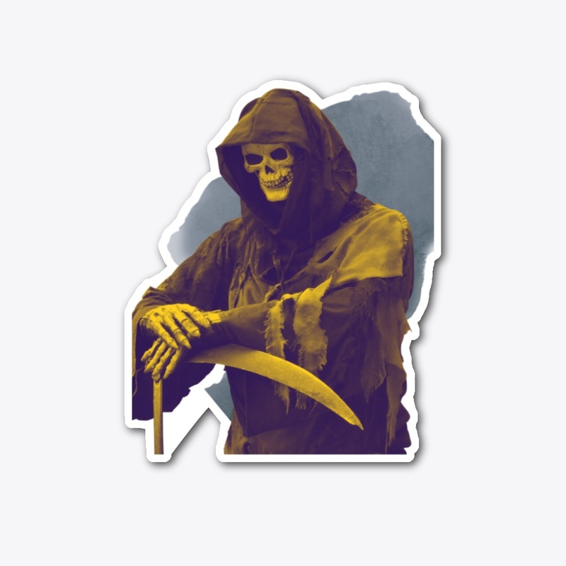Creepy Grim Reaper Halloween Design