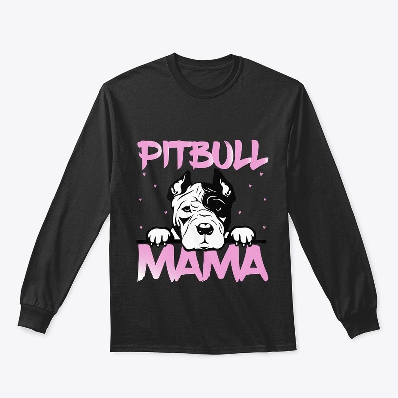 PITBULL MAMA T-SHIRT DESIGN