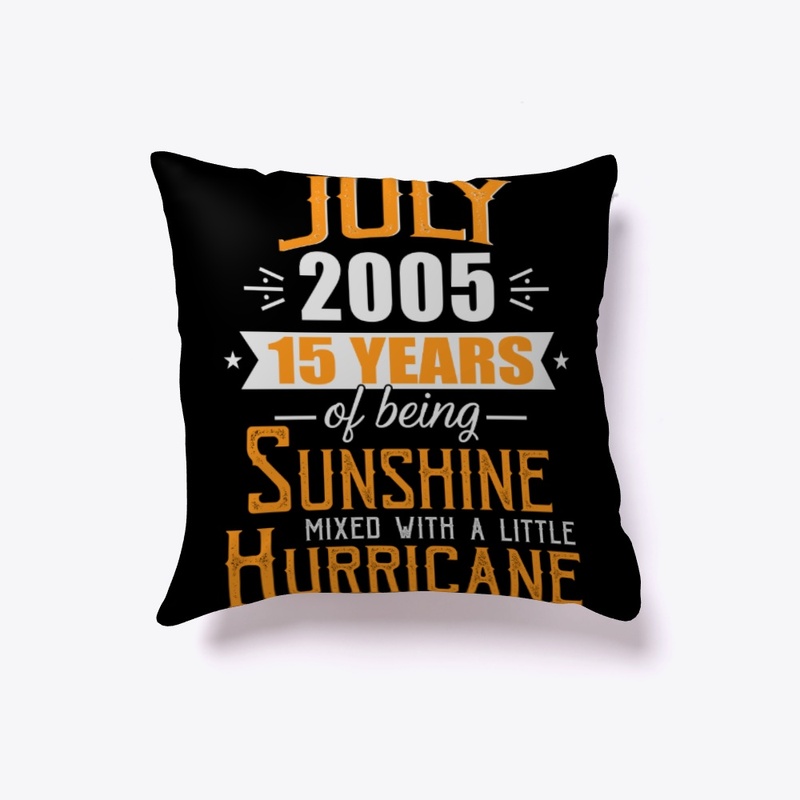 July 2005, 15 Years Anniversary Gift