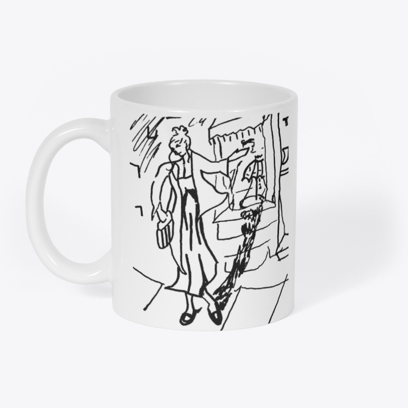 Woman Window Shopping