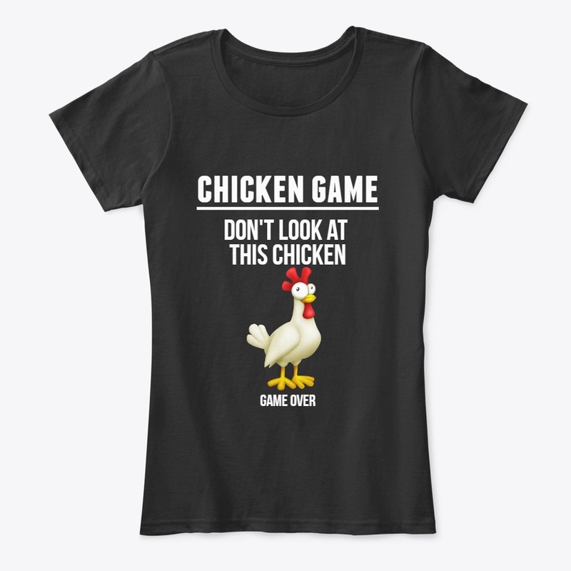 chicken game don't look at this chicken