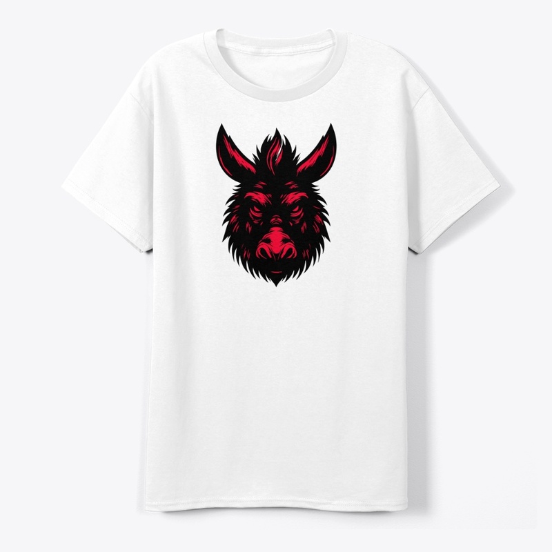 Angry Donkey Head Graphic