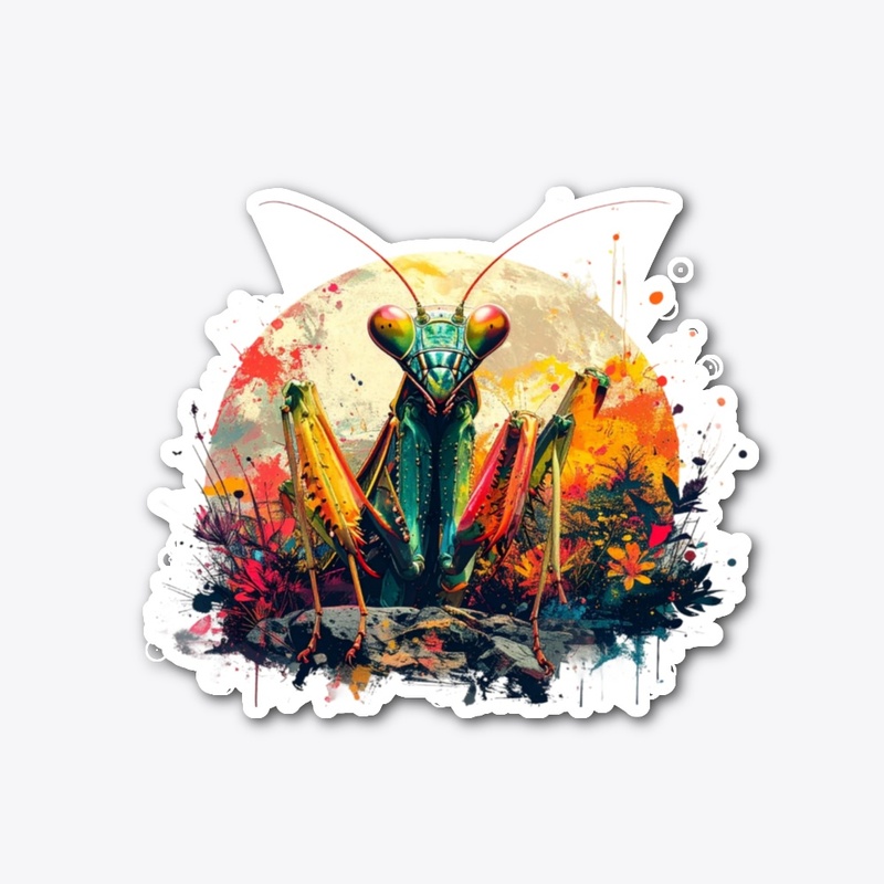 Praying Mantis Design 2