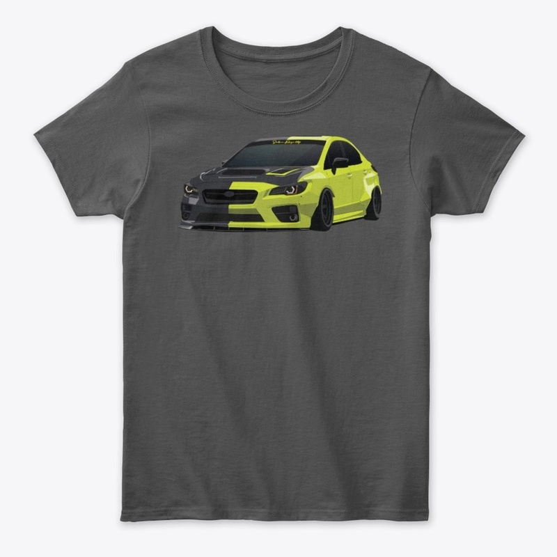 Subie WRX illustration
