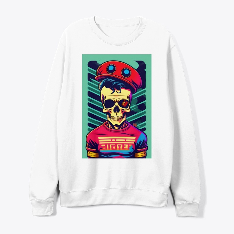 SKULL MAN WITH CAP