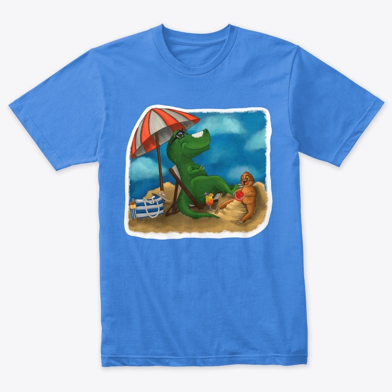 Beach Vibes - Compact Outline