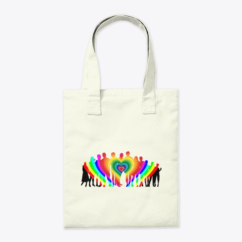 Rainbow heart