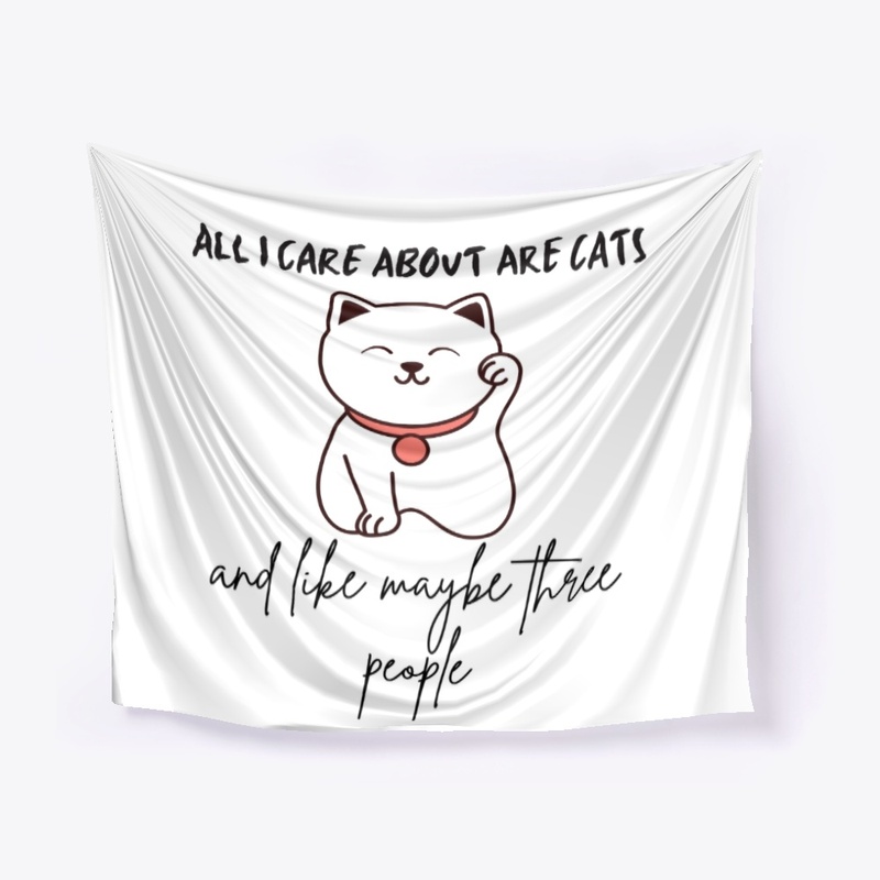 All I Care About Are Cats And 3 People