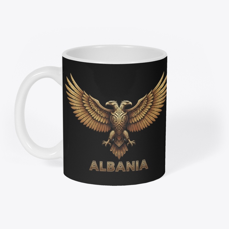 Majestic Albanian Eagle T-Shirt