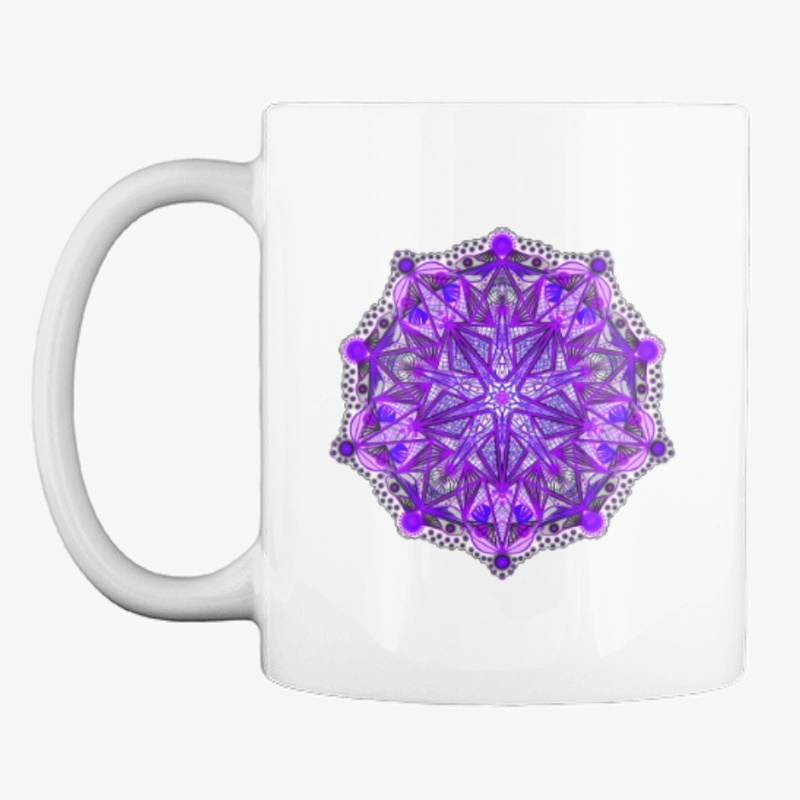 Purple Black Mandala Idea