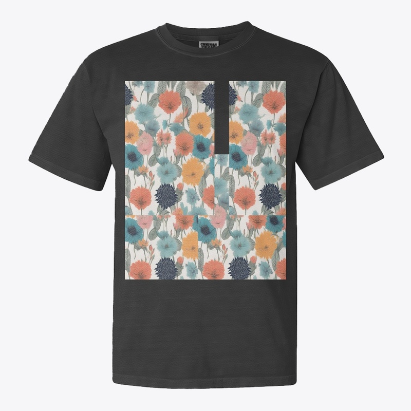 All-Over Floral Print T-Shirt