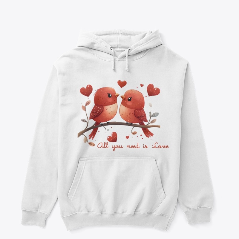 love bird couple Valentine's day tshirt