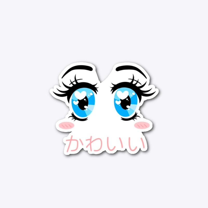 Anime eyes kawaii
