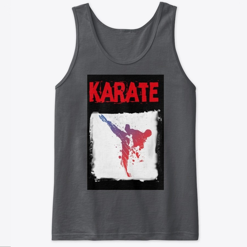 Karate with kick 