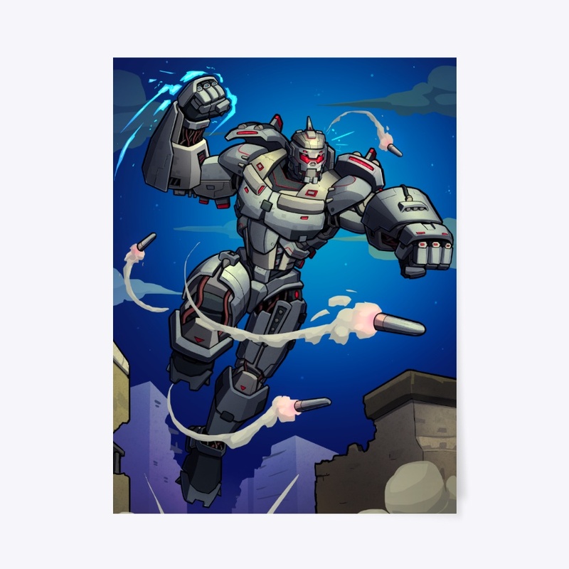 MechGod Smasher POSTER