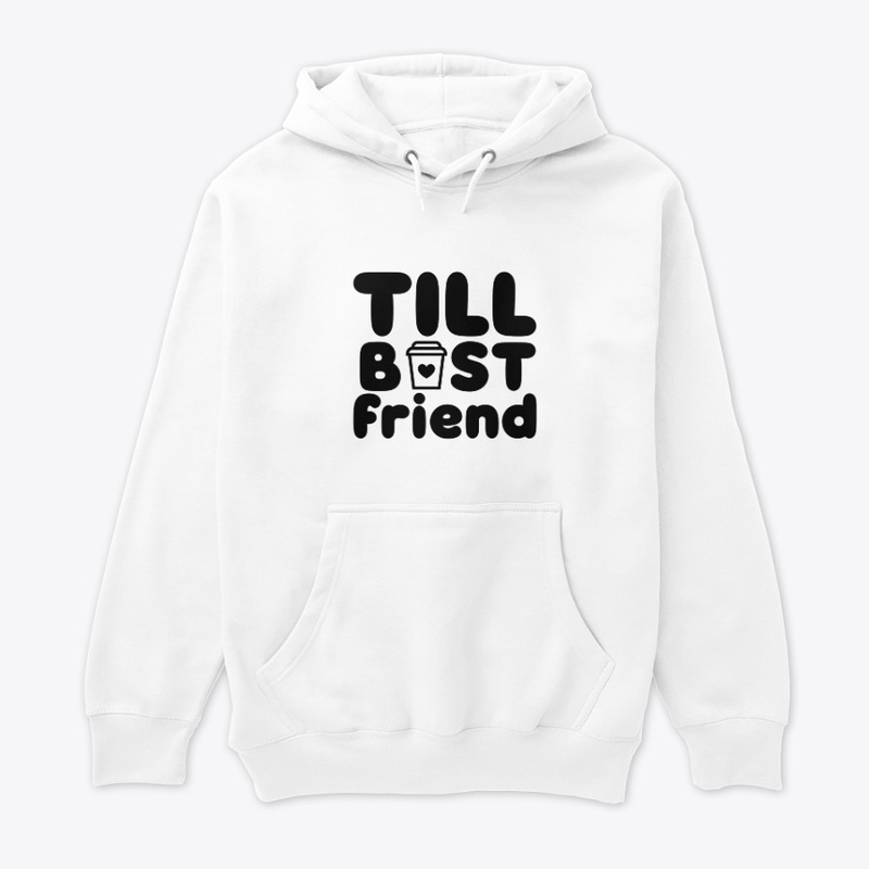 Tall Best Friend Coffee Cup Tee  Fun BFF