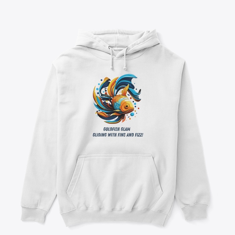 Fins and Fizz: Goldfish Glamour