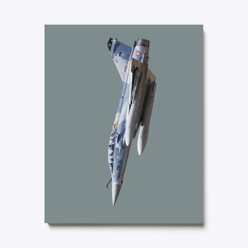 Mirage 2000D Jet Fighter (cutout)