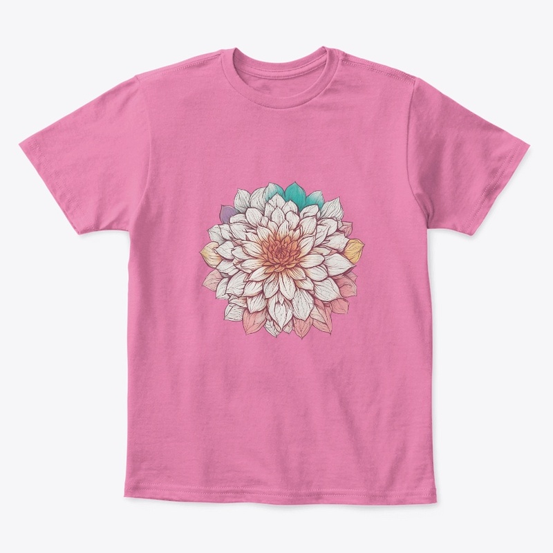 Colorful Dahlia Bloom Flower