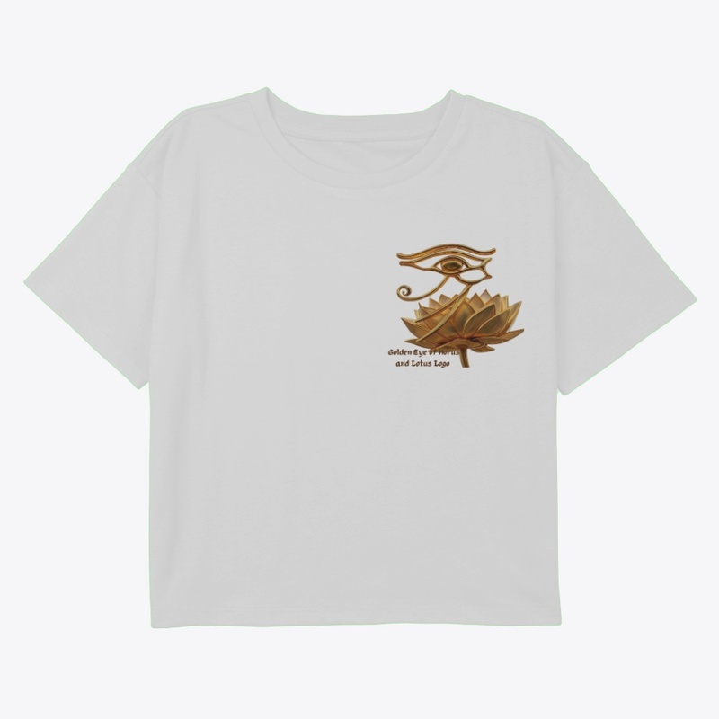 Golden Eye of Horus and Lotus