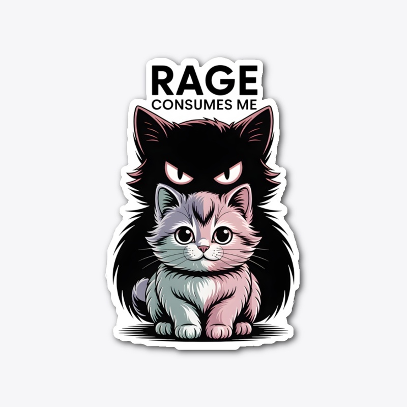 Cute Cat Rage Consumes Me