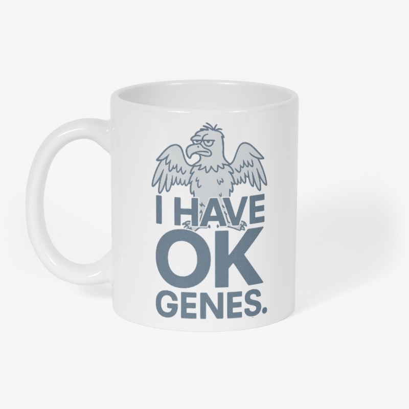 I Have OK Genes – Grumpy Eagle Shirt