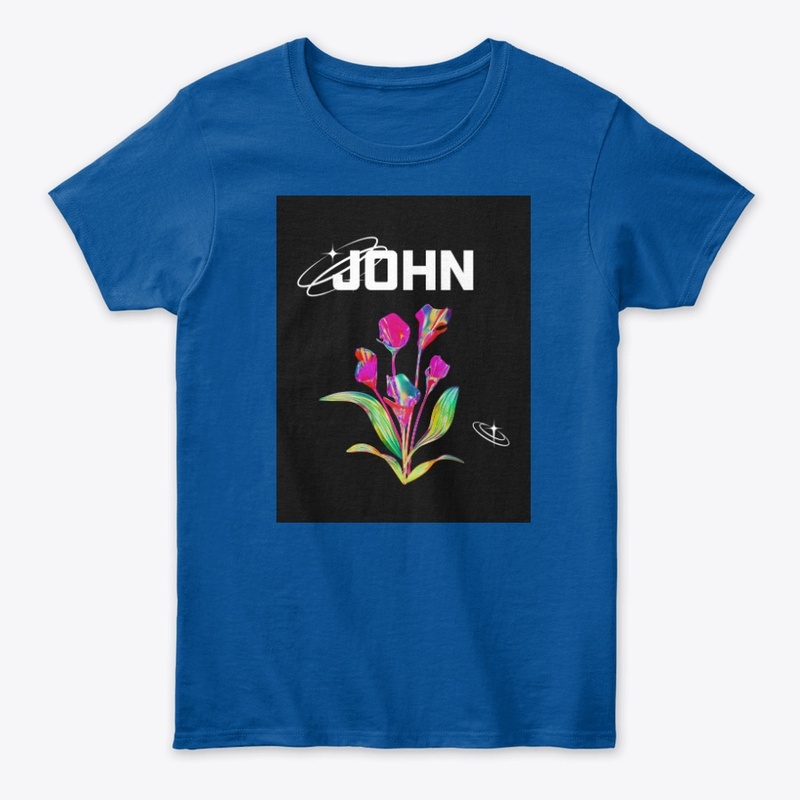 John's Flower Tshirt/T-shirt 