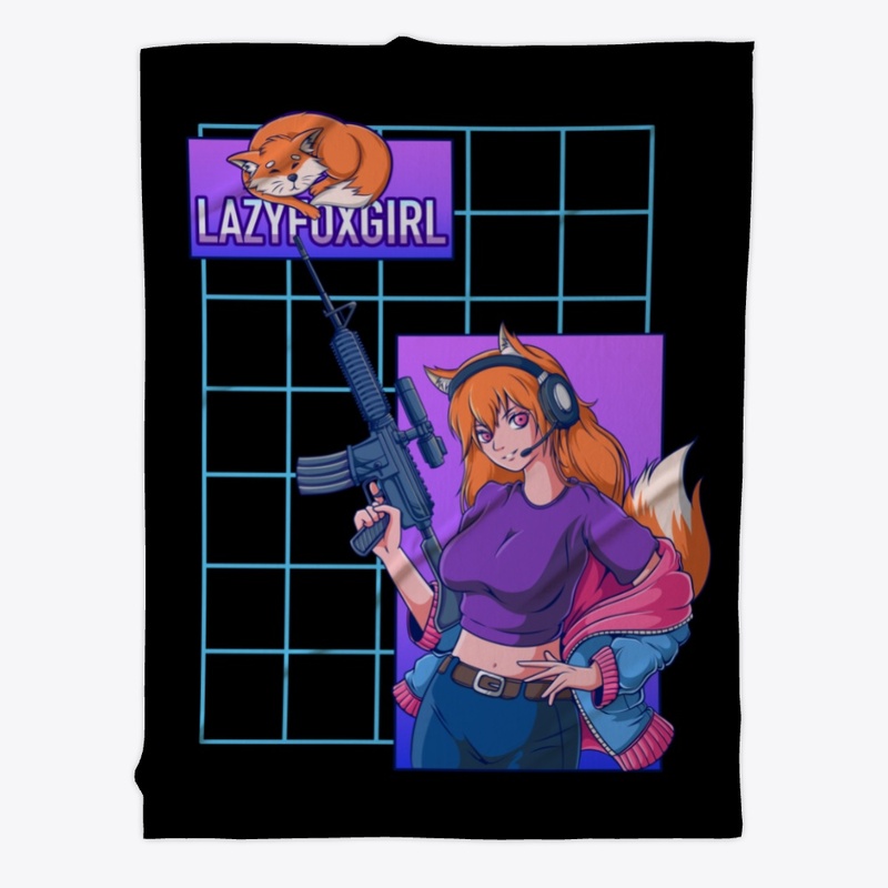 Anime Fox Girl Home Goods