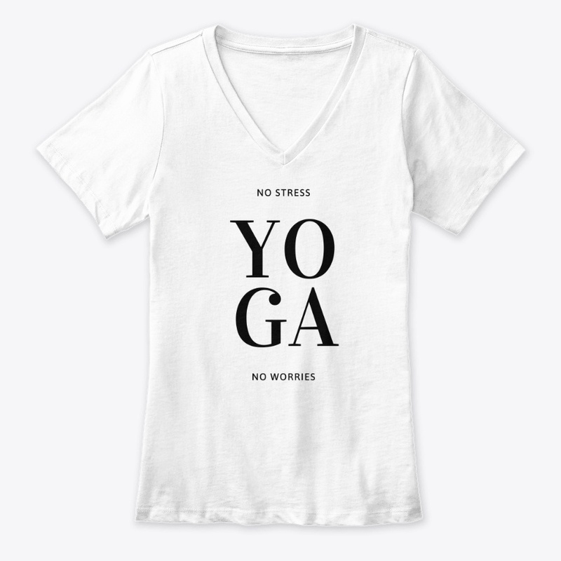 Yoga no stress t-shirt 