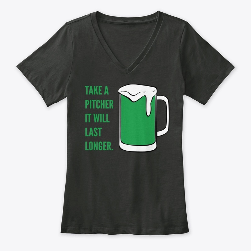 Take A Pitcher Funny St Patricks Day