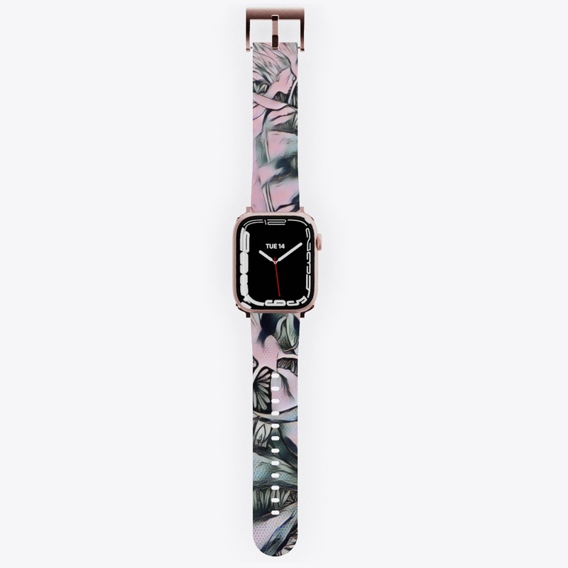 Apple Watch Band (Rose Gold) - Pink Fae