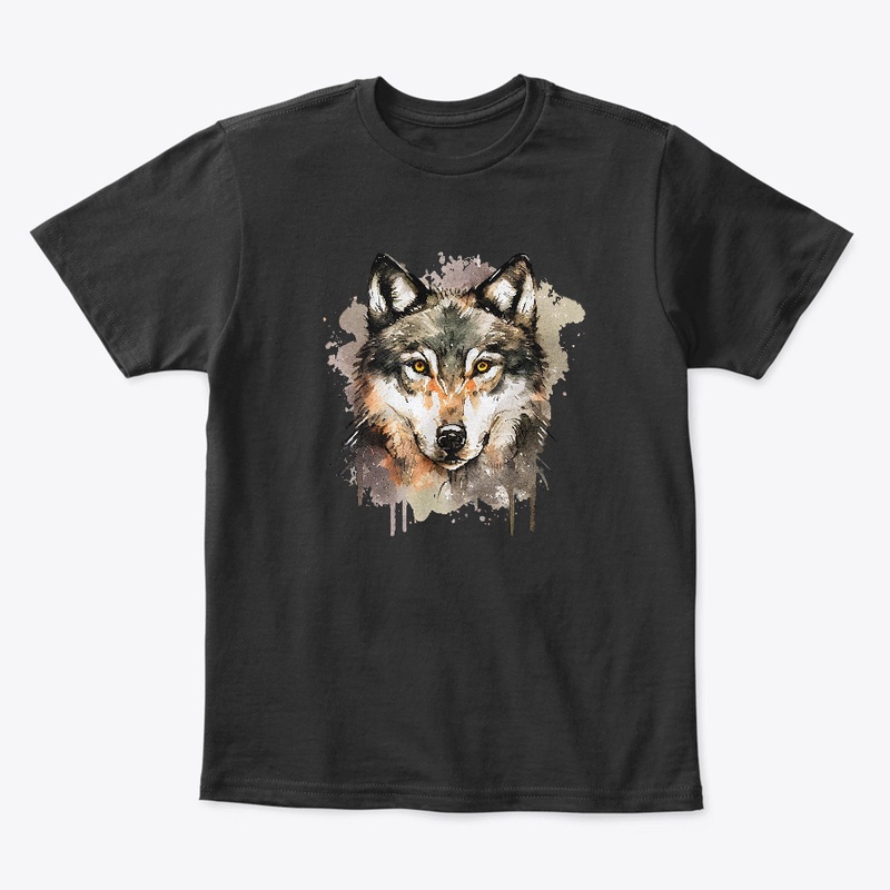 Golden Eye Wolf Tee