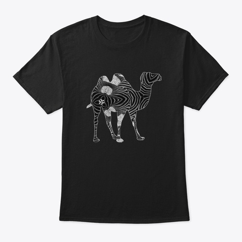 Camel 361 Black T-Shirt Front