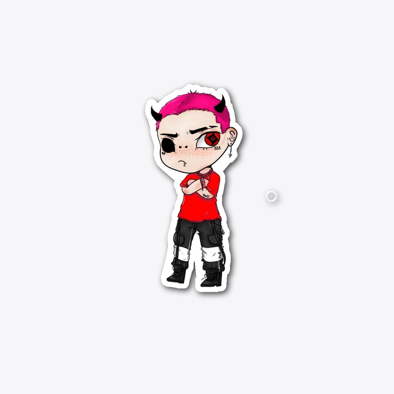 LIL BVDMIND STICKER