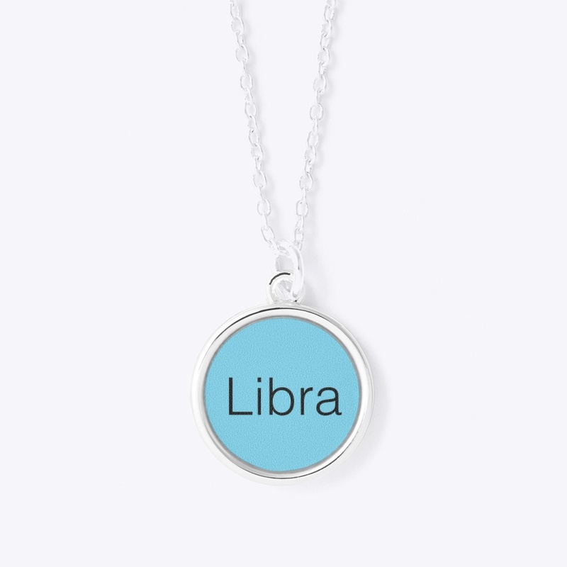Zodiac Circle Pendant LIBRA