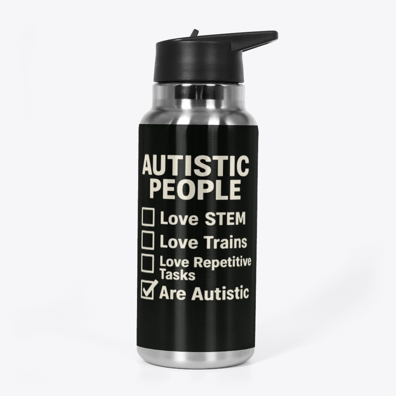 Autistic People Checkbox end stereotypes