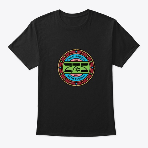 Kkbe 275th Anniversary Color Logo Black T-Shirt Front