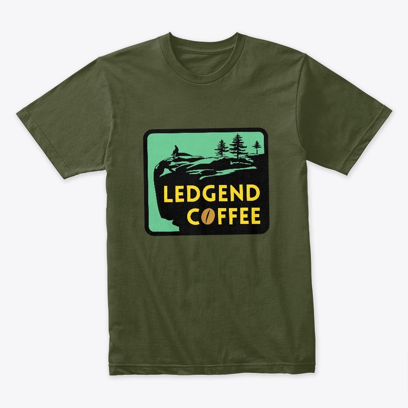 Ledgend Coffee Logo Merch