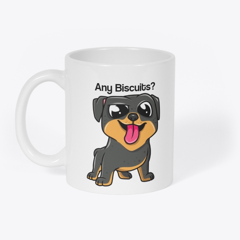 Any Biscuits Puppy Mug